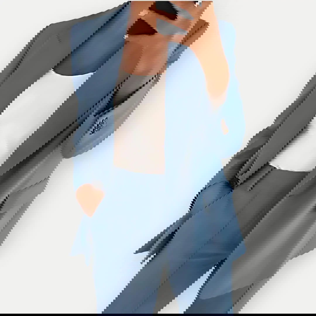 Elegantes Damen Hosenanzug Set