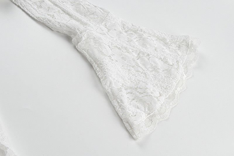 "Jade" Maxikleid aus Spitze