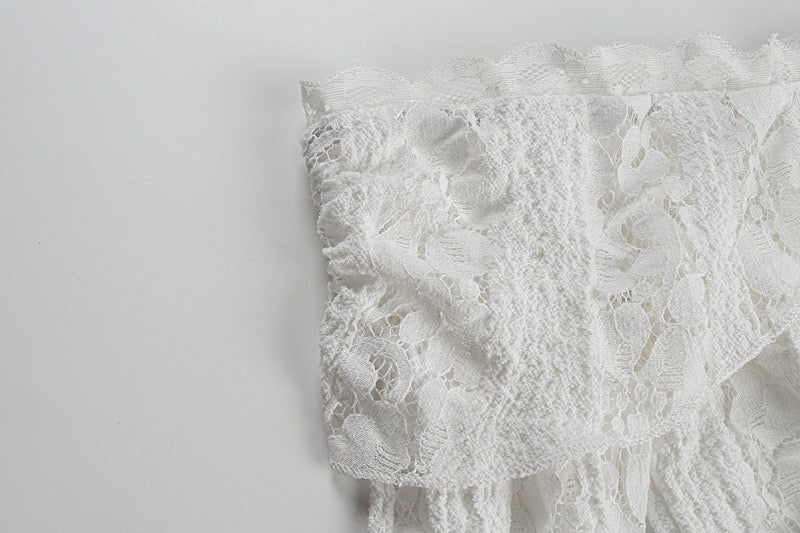 "Jade" Maxikleid aus Spitze