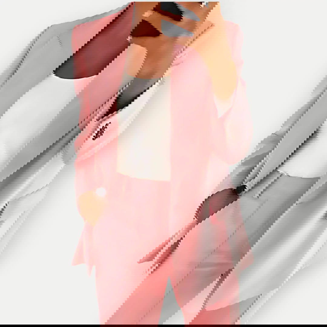 Elegantes Damen Hosenanzug Set